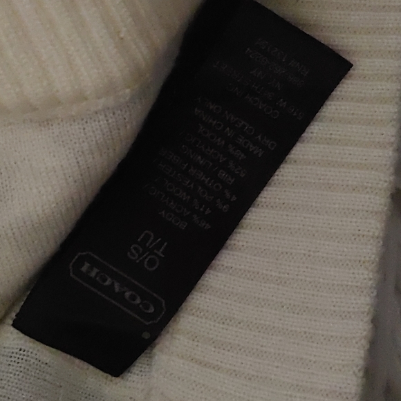 Authentic Coach Beanie/Toque - Picture 3 of 3
